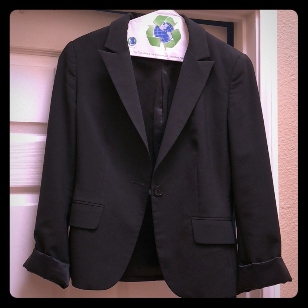 Black express blazer